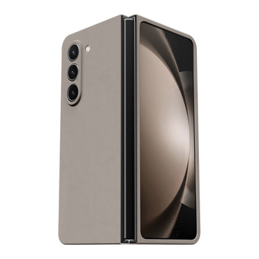 Samsung Galaxy Z Fold5 Compatible Case Cover With Polyurethane Leather - Grey